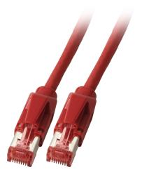 RJ45 Patchkabel S/FTP, Cat.6A, TM21,Dätwyler 7702, 2m, rot 