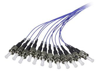 Faserpigtail ST 50/125µ OM4erika-violett, 2m 