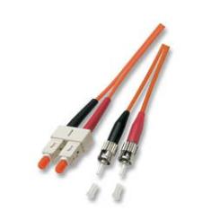 Duplex Patchkabel ST-SC 50/125 , 25m 