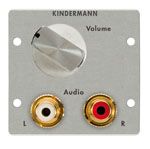 Anschlussblenden mit Steckanschluss (50x50 mm - Aluminium eloxiert) (Buchse-Buchse) - ca. 15-20 cm K 
