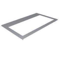 Flächenbündiger Aluminiumrahmen, 4-fach eloxiert 