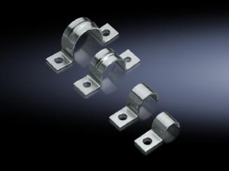 EMV-Erdungsschellen, Stahlblech verzinkt, Größe 8mm 