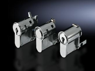 Profilhalbzylinder für Griffe, Druckknopf-und Sicherheitseinsatz, Nr. 2123 