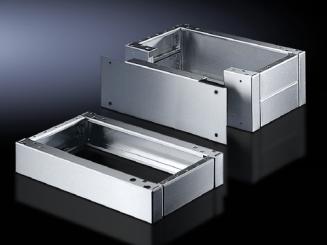 Sockel, komplett, Edelstahl, für Standpulte Edelstahl, BHT 800x100x400 mm 