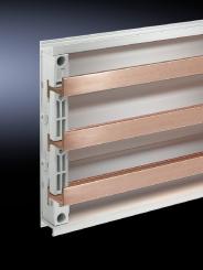 PLS Spezial-Sammelschiene E-Cu (PLS800), L=495 mm, 5 mm Schienenstärke 
