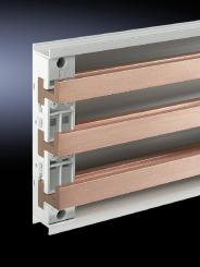 PLS Spezial-Sammelschiene E-Cu (PLS1600), L=695 mm, 10 mm Schienenstärke 