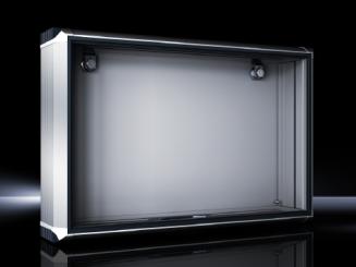 Bediengehäuse Optipanel, Frontplatte 482,6x310,3mm, Einbautiefe 100 mm 