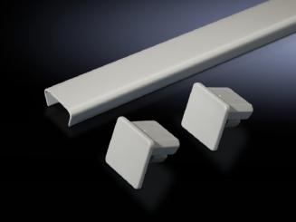 Abdeckung für Anreihung oben, Edelstahl 1.4301, für Schranktiefe 600 mm 