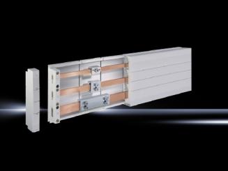 Sammelschienenhalter (UL), 4-polig, 60 mm Mittenabstand, für E-Cu 12x5-30x10 mm 
