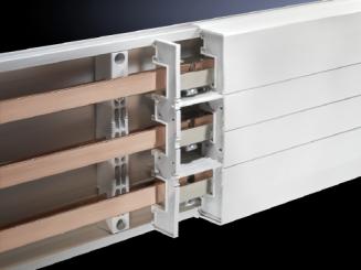 Abdeckprofil L=1100 mm (60 mm Flachschienensystem, 4-polig) 