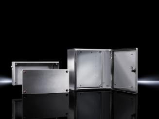 Ex-Gehäuse Edelstahl, Leergehäuse mit scharnierter Tür, BHT 600x600x210 mm 