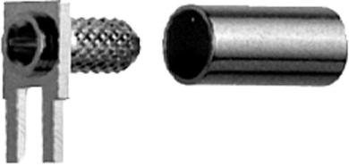 Kabelwinkelanschluss für LTP, Cr, 2-pin, Au 
