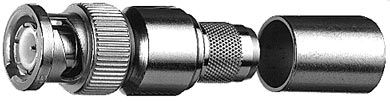 BNC-Stecker HDTV Cr/Cr 75 Ohm 