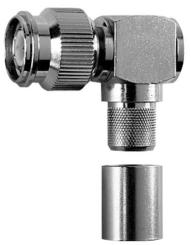 TNC-Kabelwinkelstecker Crimp 