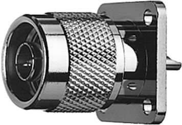 N-Flanschstecker löt 50 Ohm 