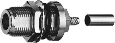 N-KABELEINBAUBUCHSE mit Flansch TA CR 50 OHM 
