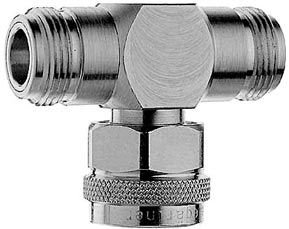 N-T-Stück (F-M-F) 50 Ohm 