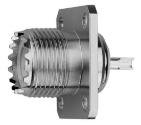 UHF-FLANSCHBUCHSE LÖT 