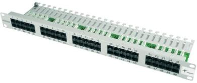 19" Panel, ISDN/TEL, 1HE, MPPI50-H, 