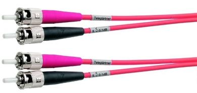 Duplex-Rangierkabel 50/125 OM4, L=5m 