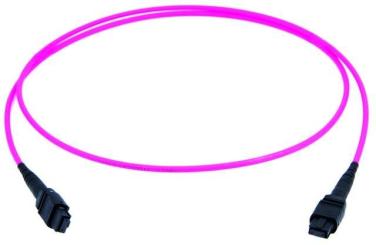 MPO aqua female patch cord 70m 