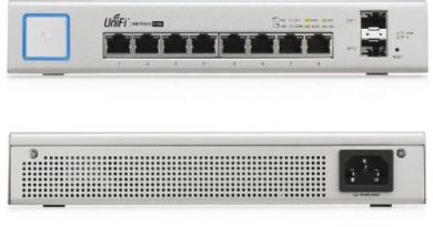 Ubiquiti UniFi Switch 8, 150W, 8 Gigabit RJ45 Ports, 2 SFP 